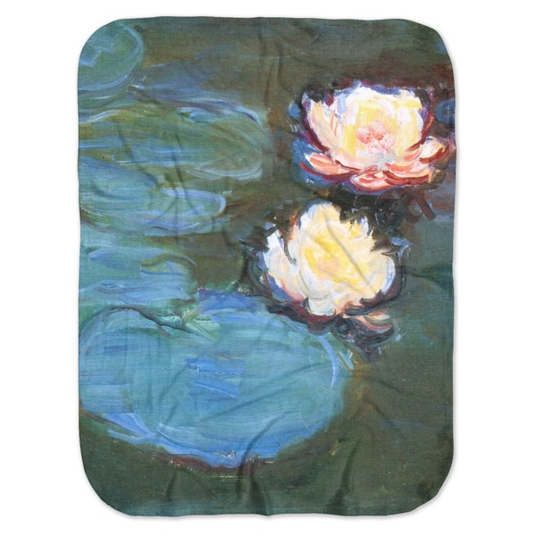 Custom Water Lilies #2 Baby Swaddling Blanket