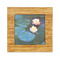 Water Lilies #2 Bamboo Trivet with Ceramic Tile Insert