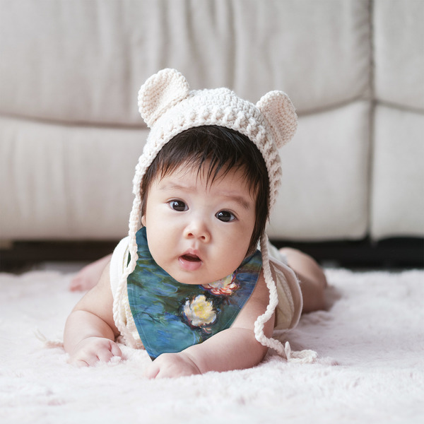Water Lilies #2 Bandana Bib - (Lifestyle 2 girl)
