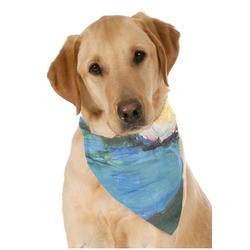 Water Lilies #2 Dog Bandana Scarf