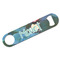 Water Lilies #2 Bar Bottle Opener - White - Front