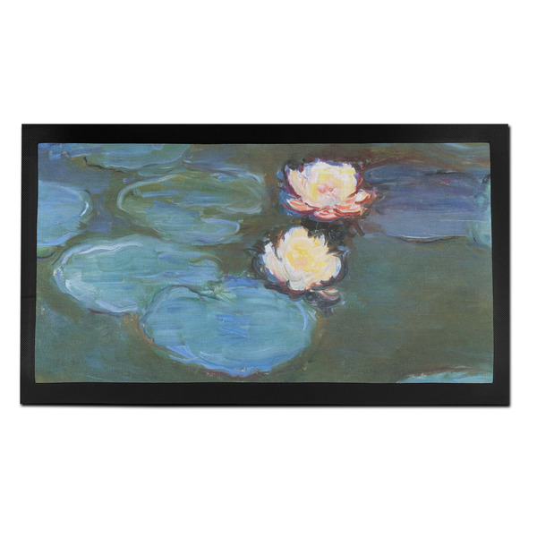 Custom Water Lilies #2 Bar Mat - Small