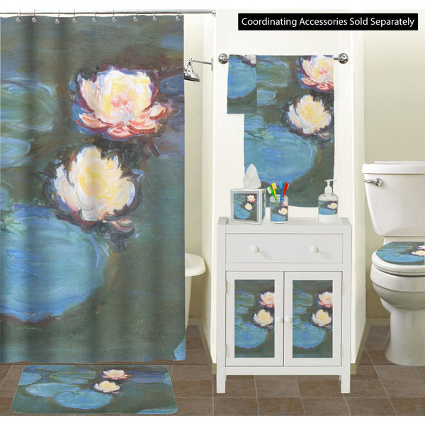 Water Lilies #2 Bathroom Scene