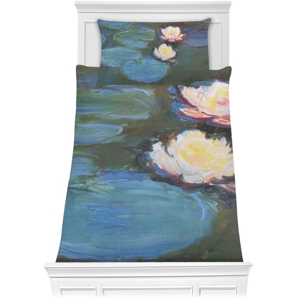 Custom Water Lilies #2 Comforter Set - Twin