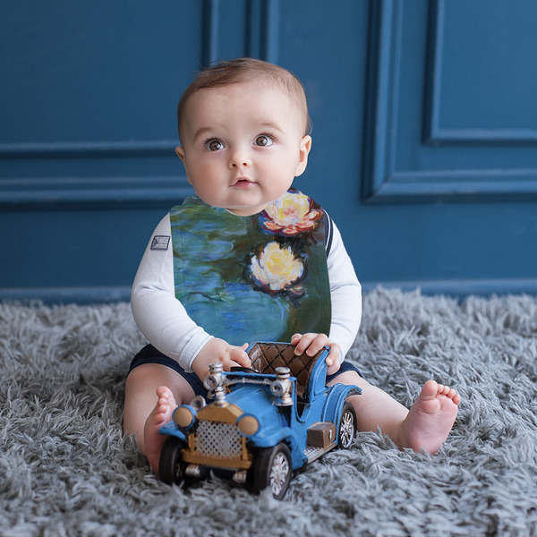 Water Lilies #2 Bib Lifestyle Boy