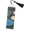 Water Lilies #2 Bookmark with tassel - Flat