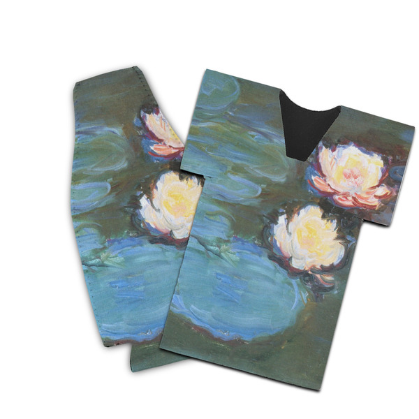 Custom Water Lilies #2 Bottle Cooler