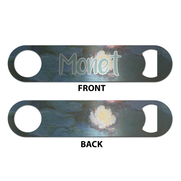 Water Lilies #2 Bottle Opener - Front & Back