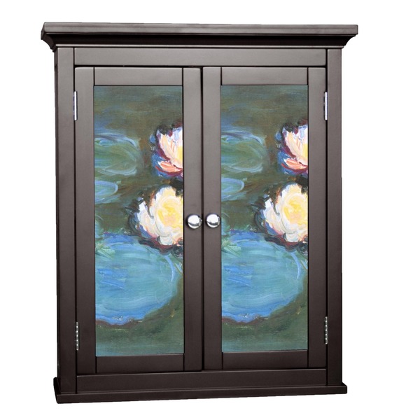 Custom Water Lilies #2 Cabinet Decal - Small