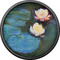 Water Lilies #2 Cabinet Knob - Black - Front