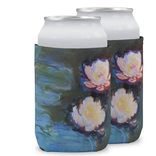 Custom Water Lilies #2 Can Cooler (12 oz)