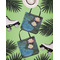 Water Lilies #2 Canvas Tote Lifestyle Front and Back