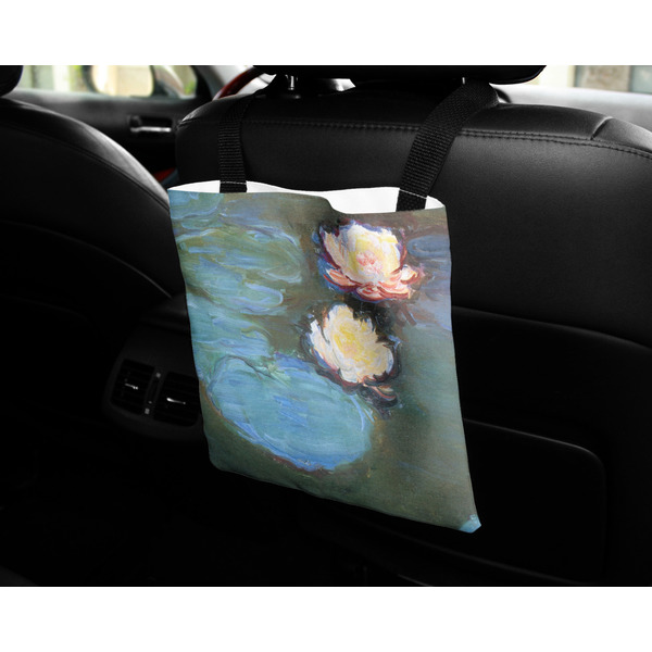 Water Lilies #2 Car Bag - In Use