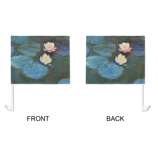 Water Lilies #2 Car Flag - Large - APPROVAL