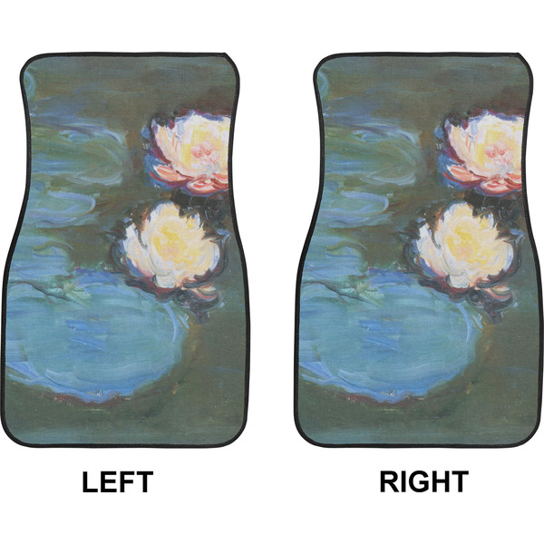 Water Lilies #2 Car Mat Front - Approval