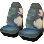 Water Lilies #2 Car Seat Covers (Set of Two)