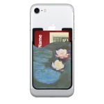Water Lilies #2 2-in-1 Cell Phone Credit Card Holder & Screen Cleaner
