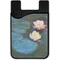 Water Lilies #2 Cell Phone Credit Card Holder