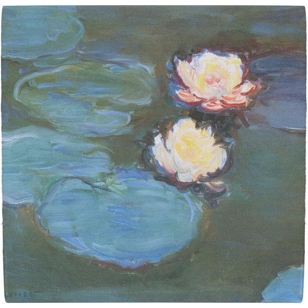 Custom Water Lilies #2 Ceramic Tile Hot Pad
