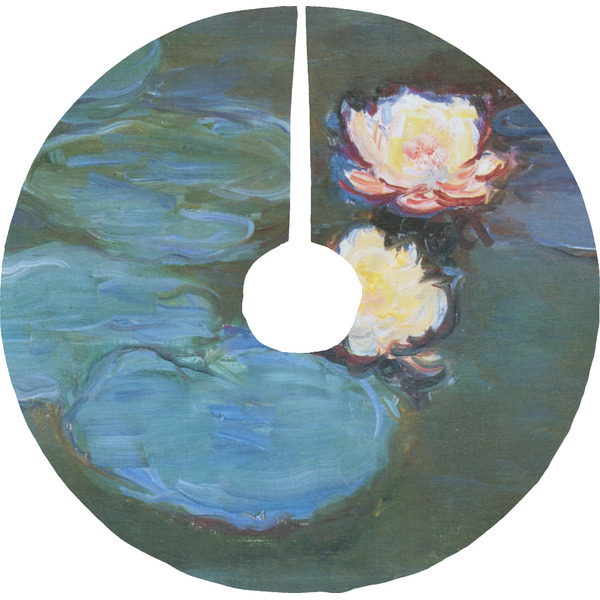 Custom Water Lilies #2 Tree Skirt