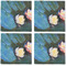 Water Lilies #2 Cloth Napkins - Personalized Dinner (APPROVAL) Set of 4