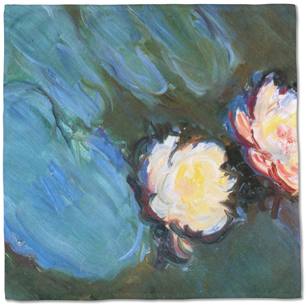 Water Lilies #2 Cloth Napkins - Personalized Dinner (Full Open)