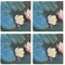 Water Lilies #2 Cloth Napkins - Personalized Lunch (APPROVAL) Set of 4