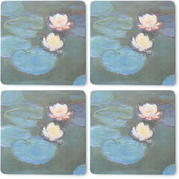 Water Lilies #2 Coaster Rubber Back - Apvl