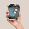 Water Lilies #2 Coffee Cup Sleeve - LIFESTYLE
