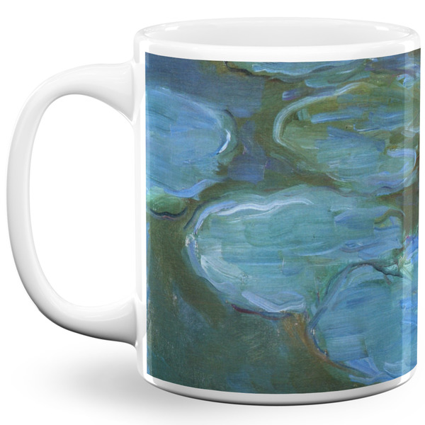 Custom Water Lilies #2 11 Oz Coffee Mug - White