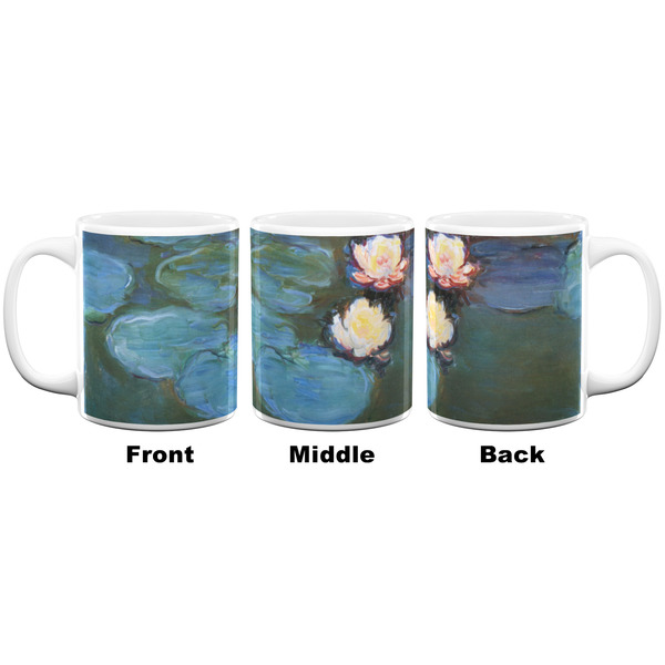 Water Lilies #2 Coffee Mug - 11 oz - White APPROVAL