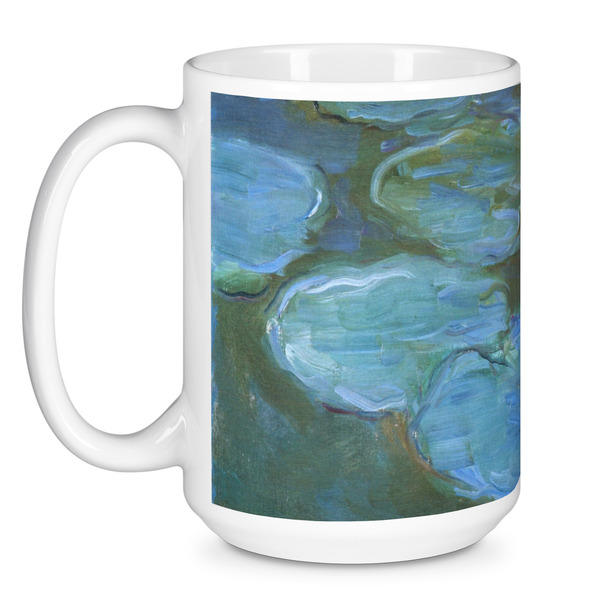 Water Lilies #2 Coffee Mug - 15 oz - White