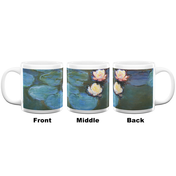 Water Lilies #2 Coffee Mug - 20 oz - White APPROVAL