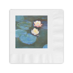 Water Lilies #2 Coined Cocktail Napkins