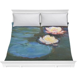 Water Lilies #2 Comforter - King