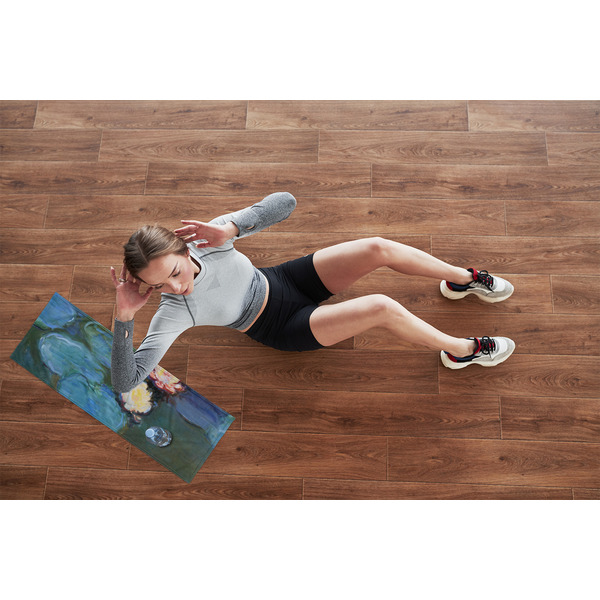 Water Lilies #2 Cooling Towel- Lifestyle