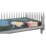 Water Lilies #2 Crib Fitted Sheet