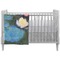 Water Lilies #2 Crib Comforter / Quilt