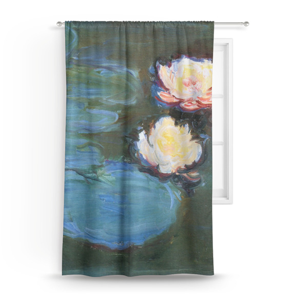 Custom Water Lilies #2 Curtain Panel - Custom Size