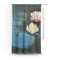 Water Lilies #2 Custom Curtain With Window and Rod