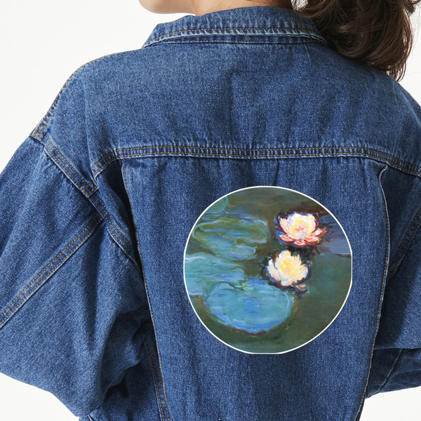 Custom Water Lilies #2 Large Custom Shape Patch - 2XL