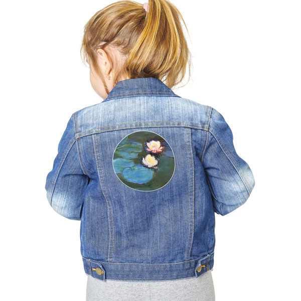 Water Lilies #2 Custom Shape Iron On Patches - XXL - Single - Approval