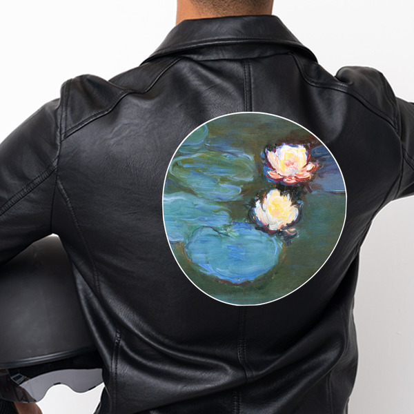 Water Lilies #2 Custom Shape Iron On Patches - XXXL - APPROVAL