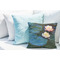 Water Lilies #2 Decorative Pillow Case - LIFESTYLE 2