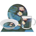 Water Lilies #2 Dinner Set - Single 4 Pc Setting