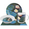 Water Lilies #2 Dinner Set - 4 Pc (Personalized)