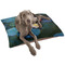 Water Lilies #2 Dog Bed - Large LIFESTYLE