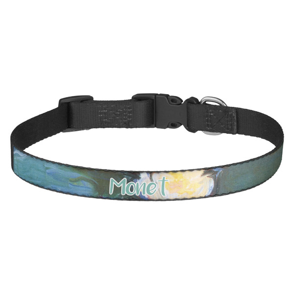 Custom Water Lilies #2 Dog Collar