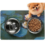 Water Lilies #2 Dog Food Mat - Small