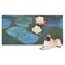 Water Lilies #2 Dog Towel
